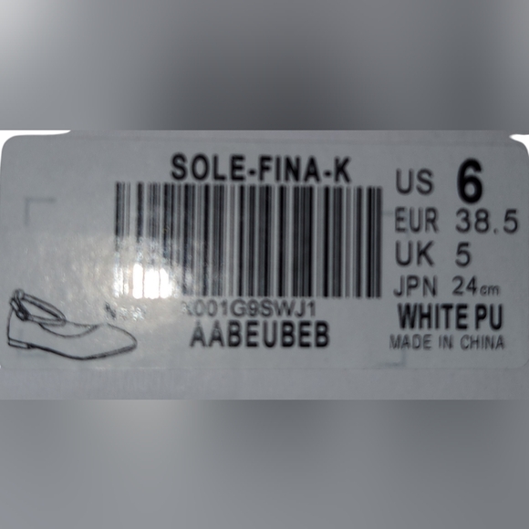 DREAM PAIRS Dress Shoes Girl's Ballerina Flat Ankle Strap Ballet Flats Big Kid 6 - Picture 9 of 10